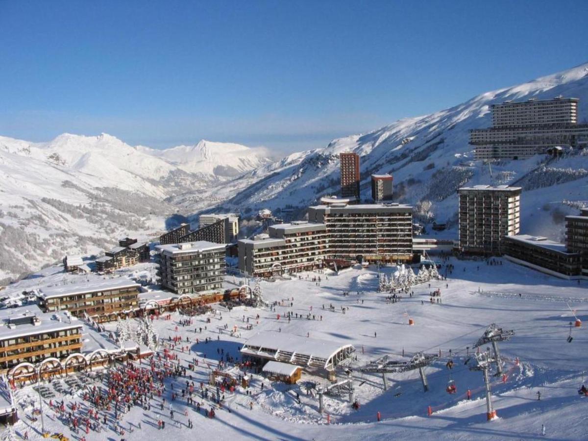 Residence Le Median - Les Menuires Сен-Мартен-де-Бельвиль Экстерьер фото